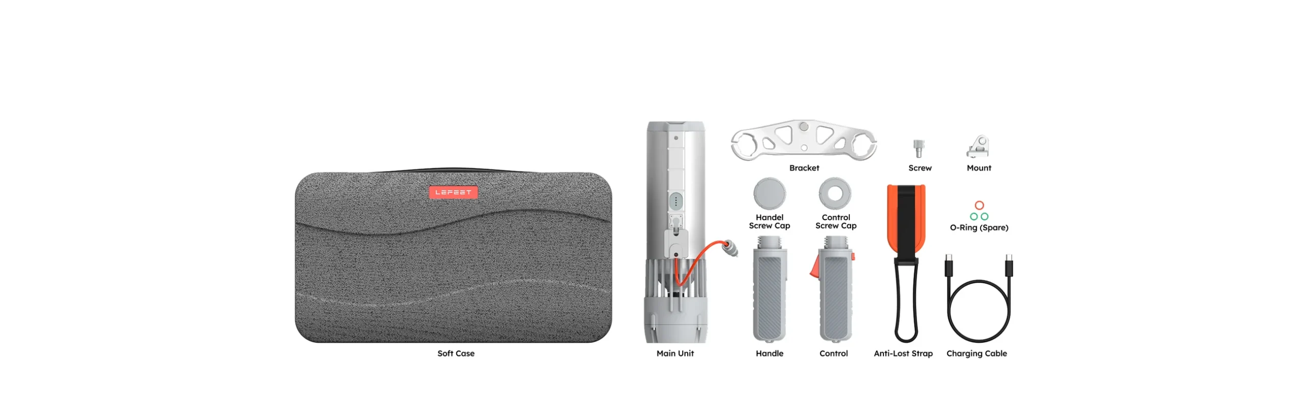LeFeet P1 Lite DPV Contents